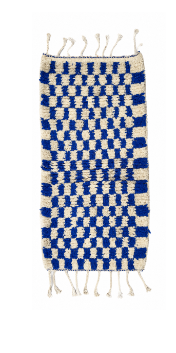 Beni Ourain Moroccan Rug - 5'0