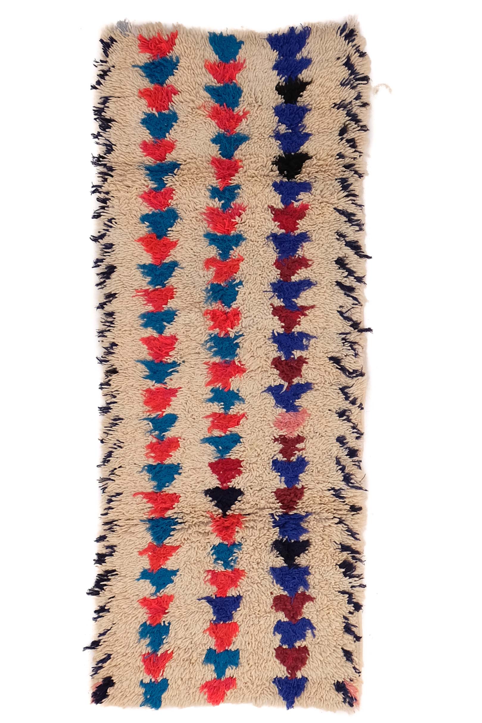 Small Vintage Moroccan Rug, Antique Carpet, Berber Rug, Boho Carpet