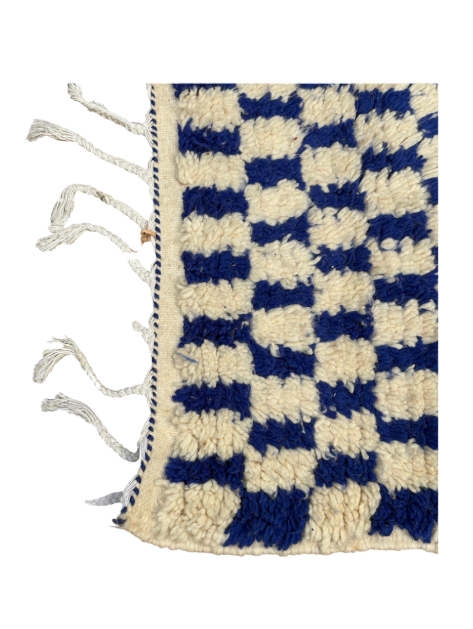Beni Ourain Moroccan Rug - 5'0