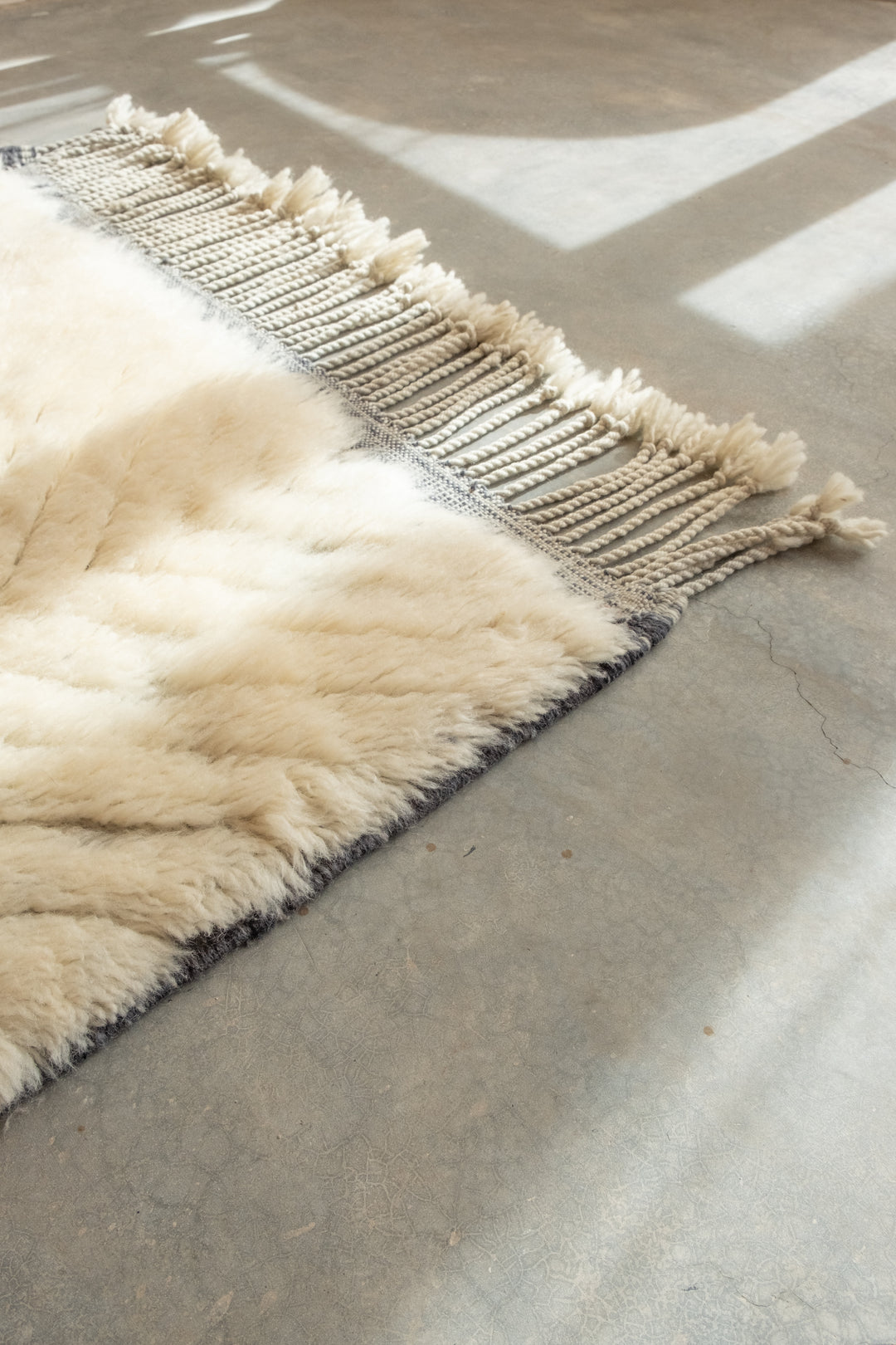 Beni Mrirt Rug, Shag Moroccan Carpet, Berber Rug, Boho Carpet