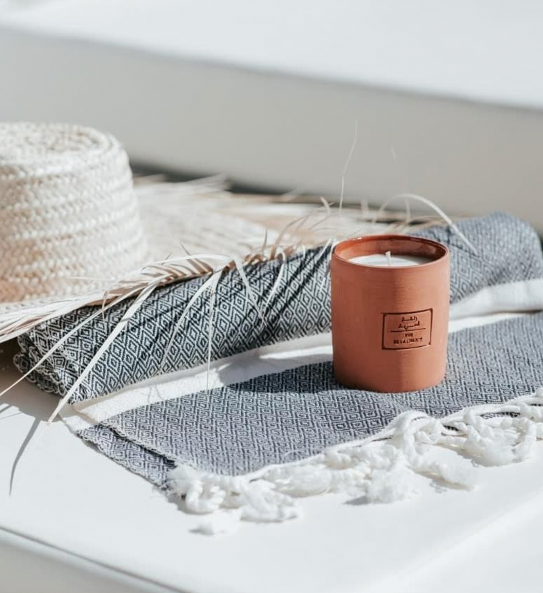 Scented Candle - Rue Yves Saint Laurent - The Boho Lab